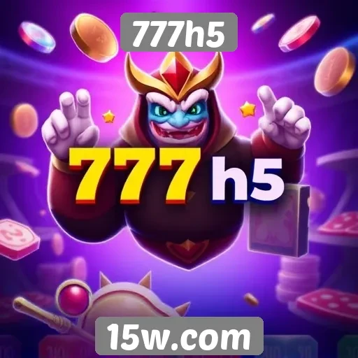 Variedade de jogos disponíveis na plataforma 777h5